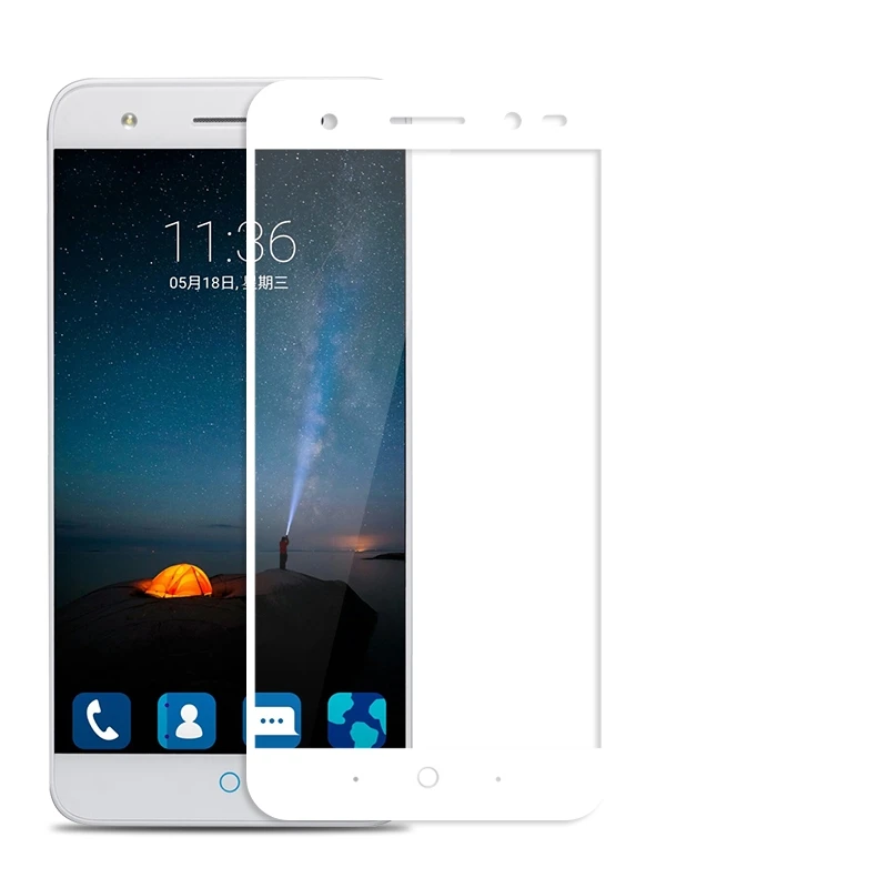 Закаленное стекло для ZTE Blade V7 Lite 9H 2.5D с полным покрытием Защита экрана 5 дюймовая