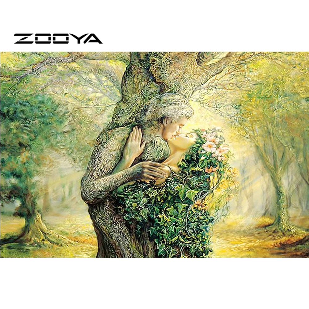 ZOOYA Diy Алмазная картина вышивка 3D квадратное полностью домашнее украшение с