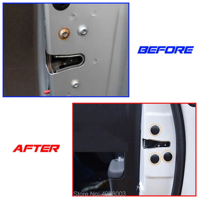 Автомобильный Стайлинг винты для дверей Защитная крышка колпачки 12 шт./компл.