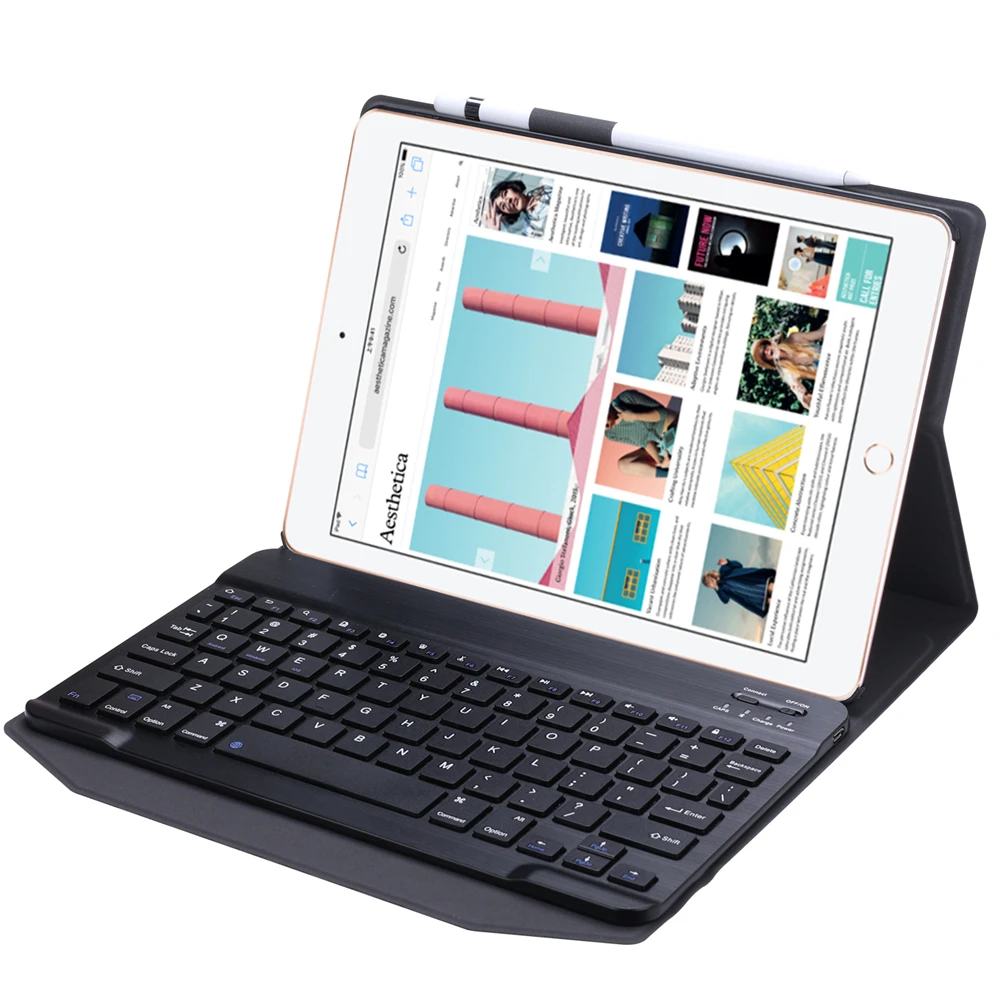 Kemile для iPad Air 3 10 5 дюйма 2019 чехол клавиатура с футляром Apple Pencil ультратонкий