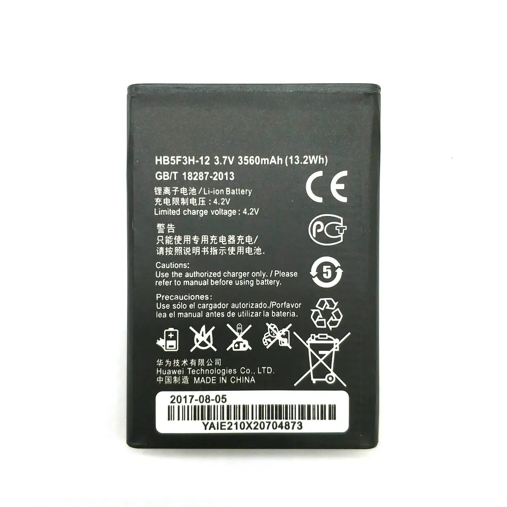 HB5F3H 3560mAh батарея высокого качества для Huawei E5372T E5775 4G LTE FDD Cat 4 WIFI роутер