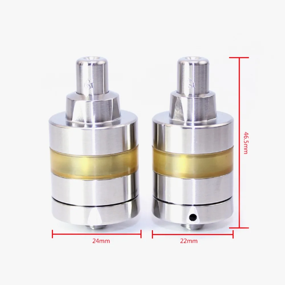 Нижний стержень Volcanee ShenRay KF Lite RTA диаметром 22 мм и 24 VS атомайзер Kayfun V5 бак для