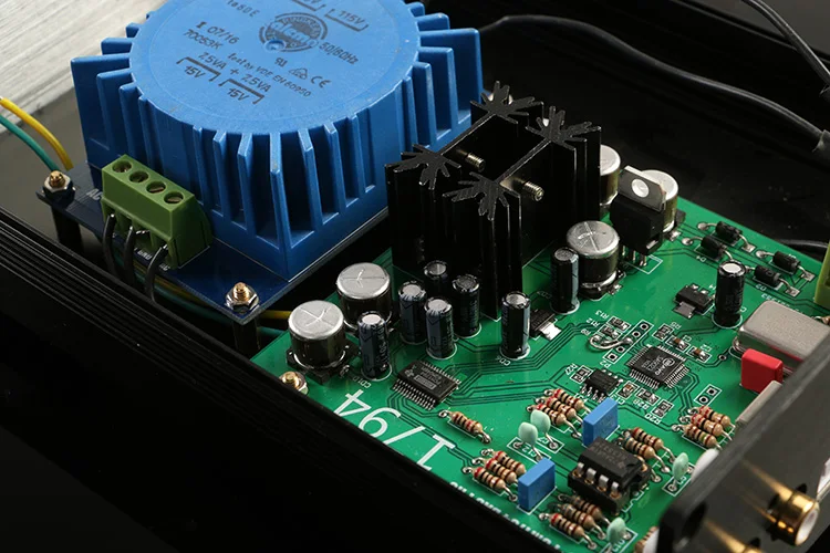 Hi Fi аудио PCM1794 PC USB DAC декодер частота дискретизации SA9023 24 бит 192k звуковая карта