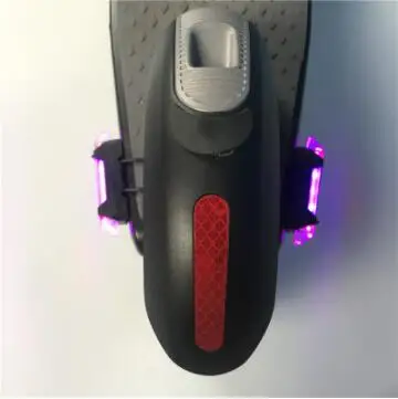 Xiaomi m365 электрический скутер предупреждение задний фонарь usb зарядка Вспышка 9 скутер Модификация аксессуары