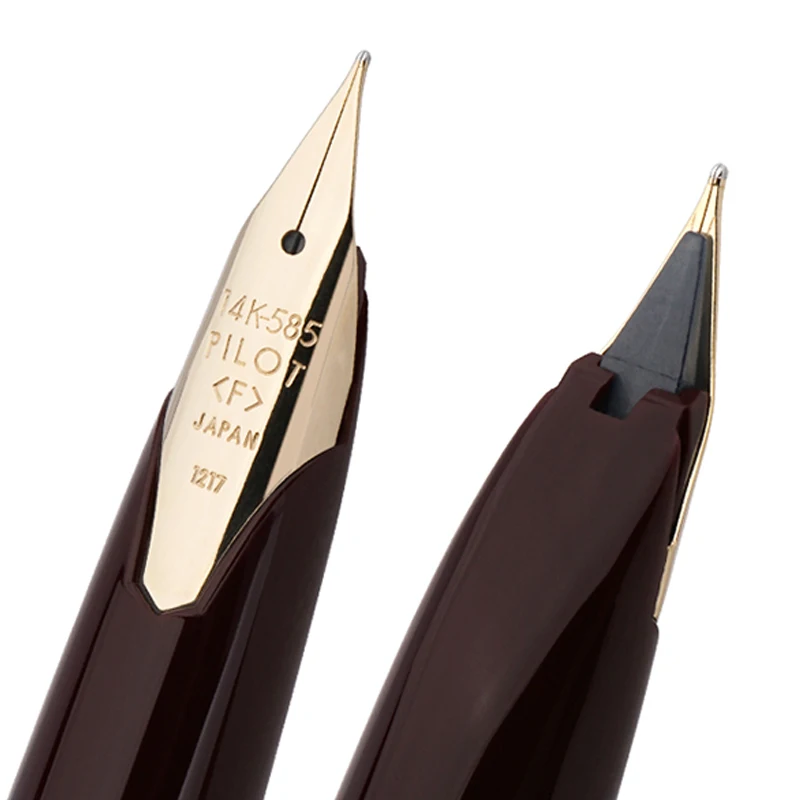 1 шт. Pilot Elite 95s 14k золотая ручка EF/F/M перо ограниченная версия карманная перьевая ручка цвета шампанского золото/черный идеальный подарок