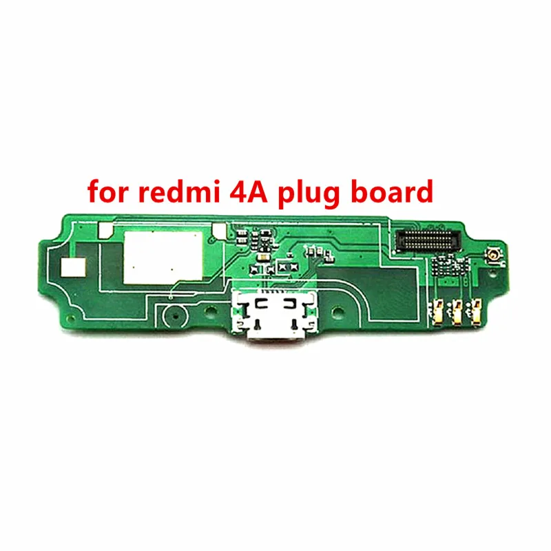 Замена высококачественной микрофонной платы для Xiaomi Redmi 4A, usb-разъем, зарядный порт, док-станция, гибкий кабель