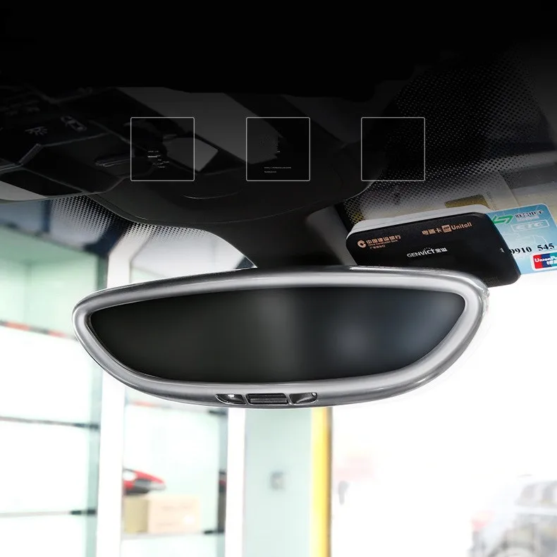 Антибликовое ABS зеркало заднего вида для салона автомобиля Стайлинг молдинги