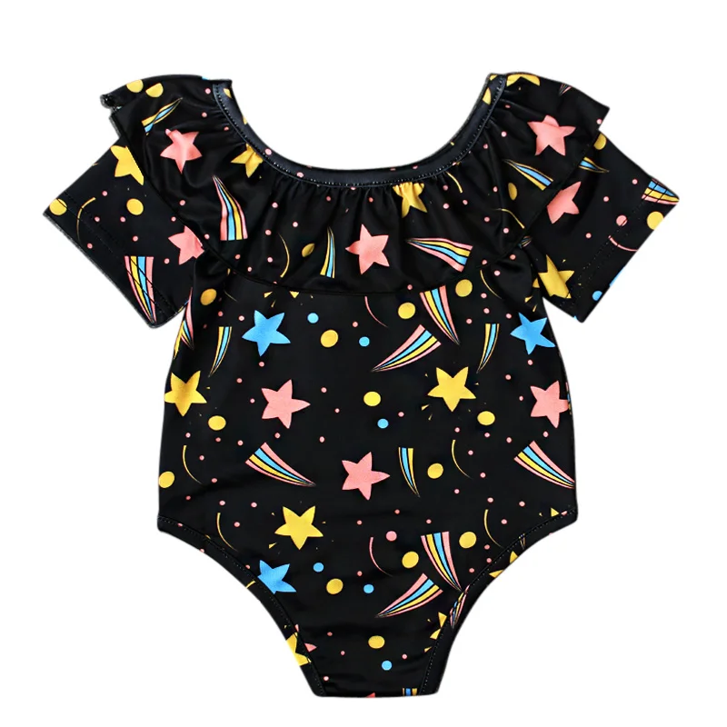 Лидер продаж милые детские Боди хлопок короткий рукав для маленьких девочек