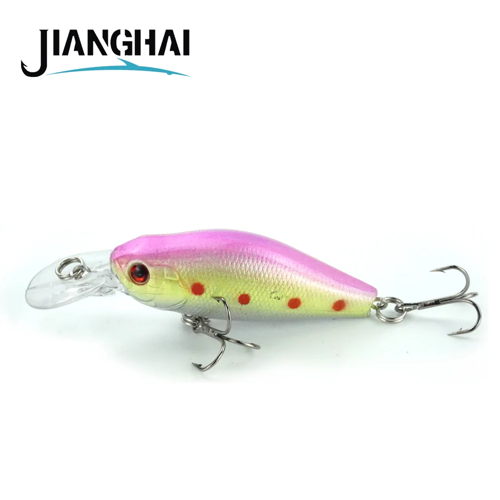 JIANGHAI crankbaits рыболовная приманка 70 мм 8 г искусственная жесткая кривошипная
