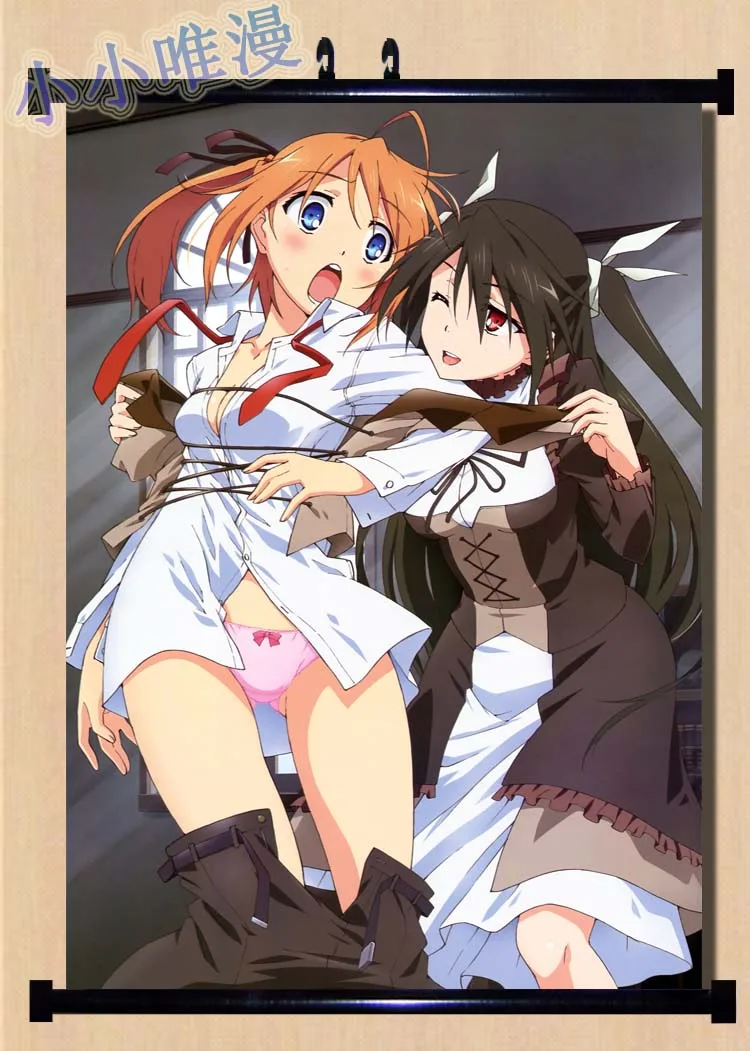 Японский аниме Mayo Chiki! Subaru Konoe & Kanade Suzutsuki Kinjiro Sakamachi домашний декор настенный плакат