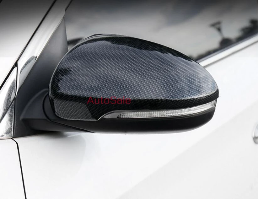 Цвет и серебро углеродного волокна для 2015 2016 HYUNDAI TUCSON TL хромированная боковая