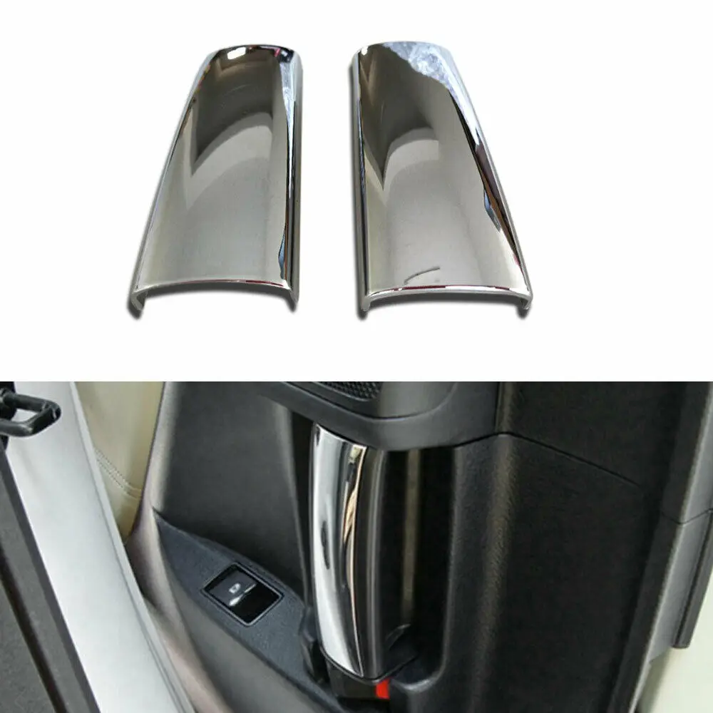 

2pcs ABS Chrome Car Interior Door Handle Cover Trim For Toyota Alphard Vellfire