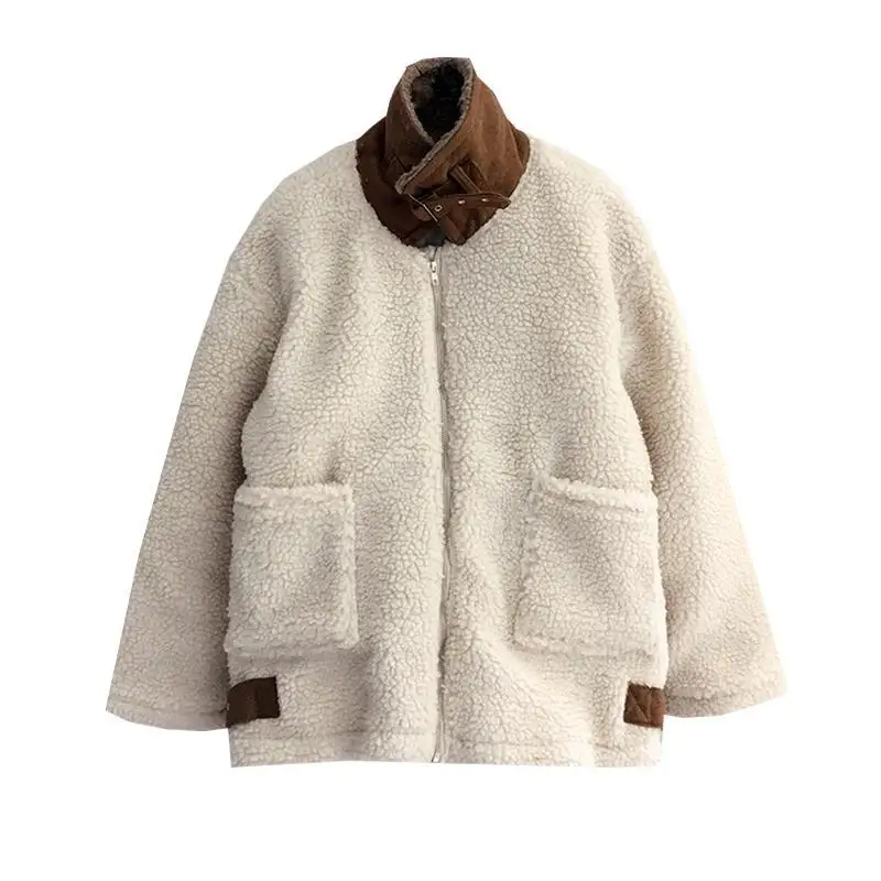 Manteau Femme Hiver Chaqueta Mujer зима Casaco De Inverno Feminino Накидка женская Invierno свободное корейское