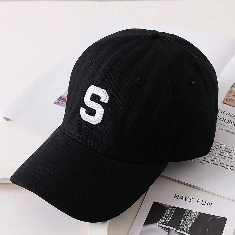 Хлопковая бейсболка Snapback высокого качества 4 цвета Джинсовая Шляпа с вышивкой