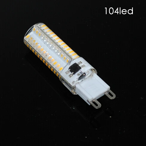 Мини Хрустальный светодиодный светильник G9 SMD3014 104 светодиоды Светодиодные лампы