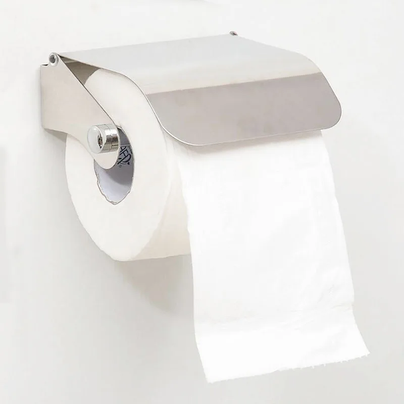 1 шт. держатель для туалетной бумаги рулонная бумага из нержавеющей стали коробка