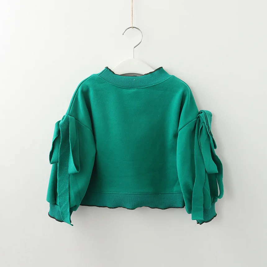 Свитера для маленьких девочек с мультяшным принтом оптовая продажа одежда детей