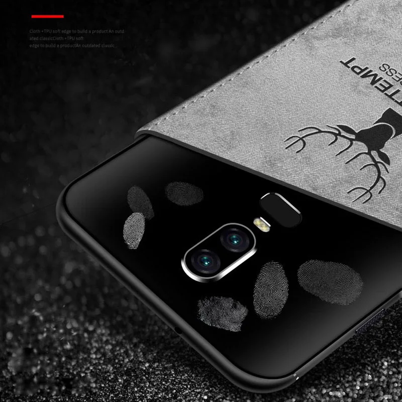 Чехлы с рождественским оленем для Oneplus 6 чехол 6T t Мягкий Силиконовый