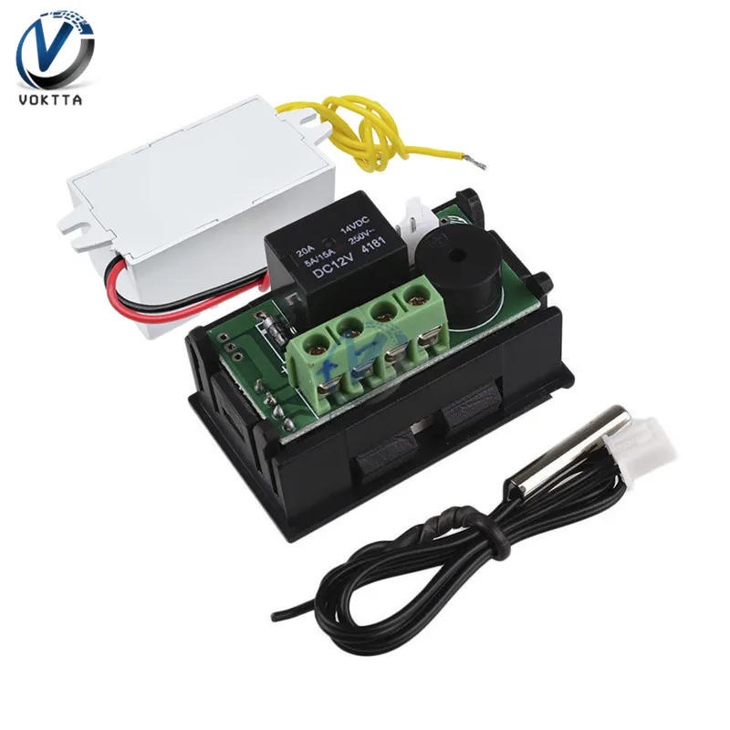 Цифровой светодиодный термостат W1209WK регулятор температуры умный Модуль платы