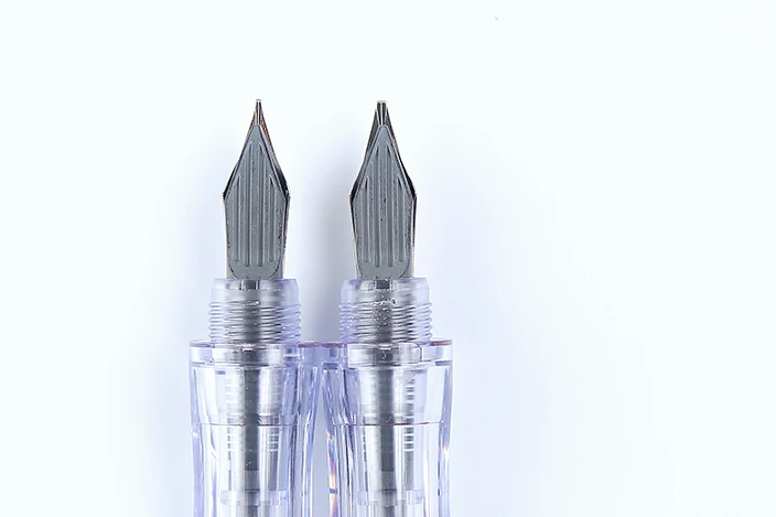 Pilot Pluminix перьевая ручка прозрачный плоский наконечник очень маленький Курсив жирный перо каллиграфия арабский японский каваи канцелярские принадлежности