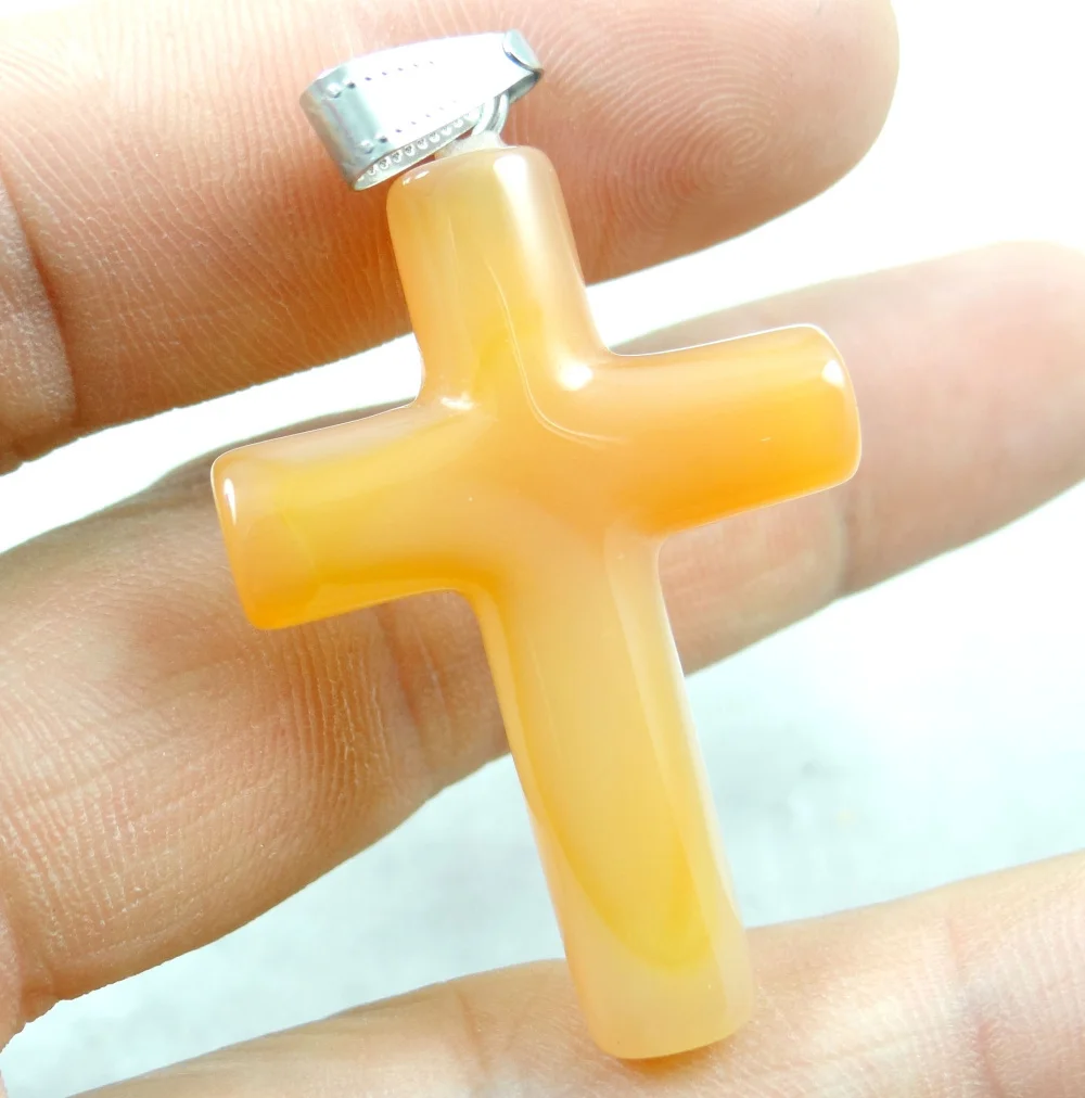 Подвески из натурального камня 41*29 мм ручной работы крест оникс опал Howlite для
