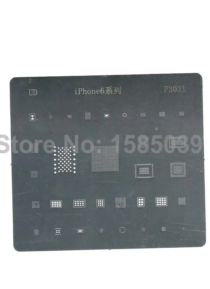 7 шт./лот! Высококачественный полный набор BGA трафаретов для iPhone 4 4S 5 5S 5c 6 +