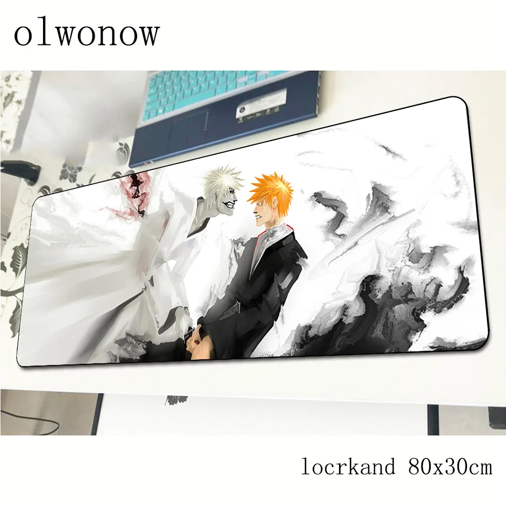 BLEACH Коврик для мыши для геймера, крутой игровой коврик для мыши 800x300x3 мм, большой восхитительный коврик для ноутбука, ПК, аксессуары для ноутбука, эргономичный коврик для мыши