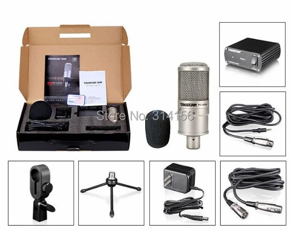 Takstar PC K200 микрофон с боковым адресом прочная металлическая конструкция для
