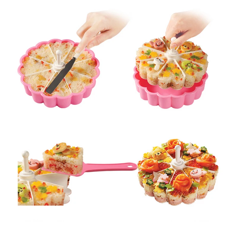 Transhome творческий японский торт Melaleuca пресс форм блюдо подносы для суши комплект