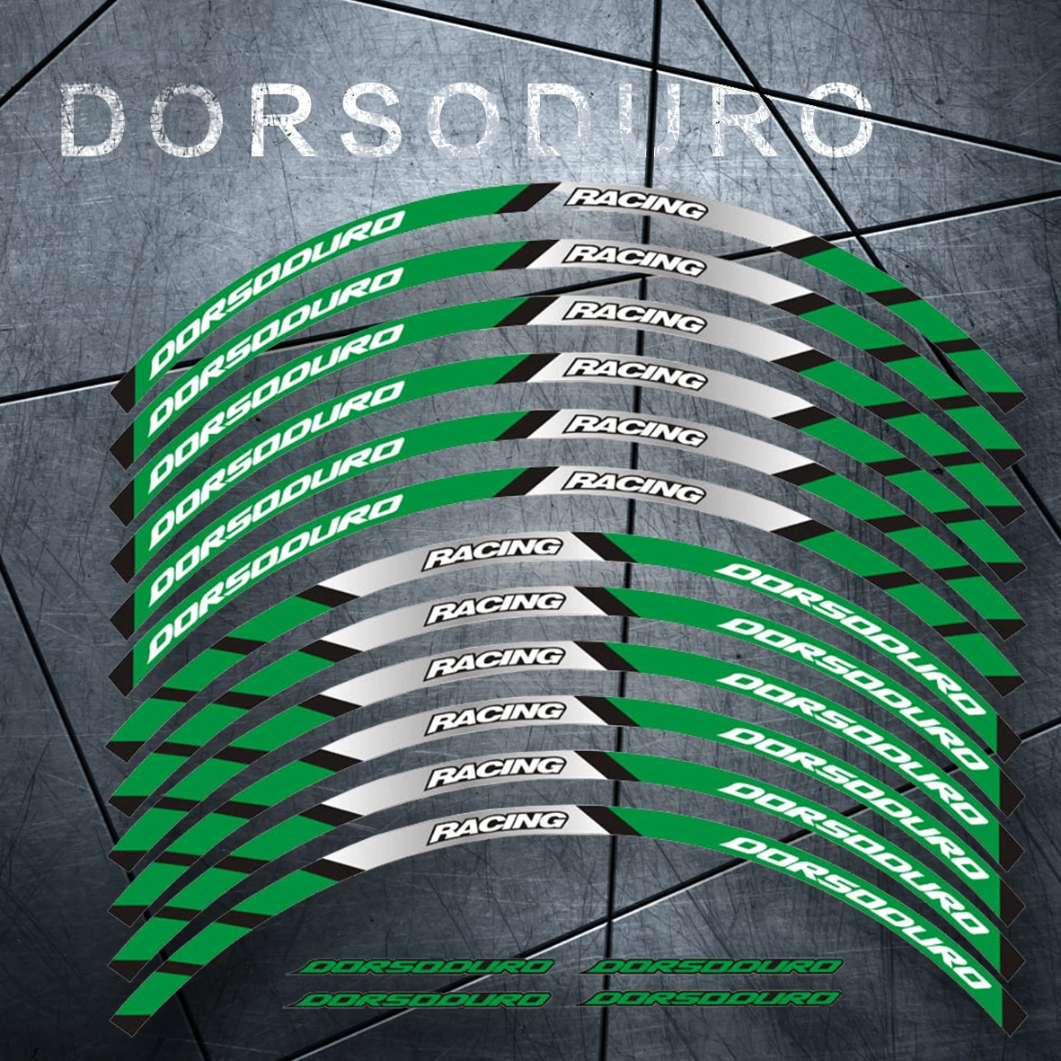 

7 Color Motorcycle front and rear wheels Edge Outer Rim Sticker Reflective Stripe Wheel Decals For Aprilia DORSODURO dorsoduro