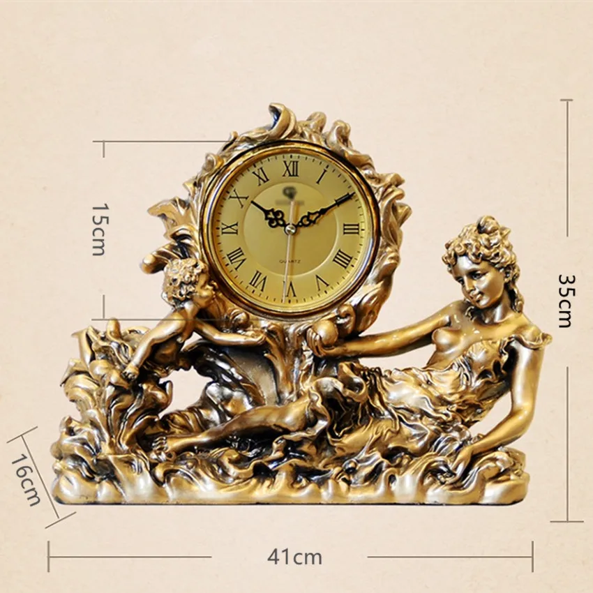 Часы настольные кварцевые модные украшения для дома в европейском стиле