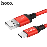 hoco usb type c fast charge cable for xiaomi redmi note 8 9 3a quick charger cables date wire cord for samsung s20 s21 a51 cable