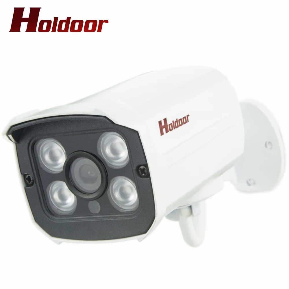 Holdoor 2.0mp 1080 P IP Камера сети видеонаблюдения IPC из металла В виде ракушки IP66 Hi 3518e