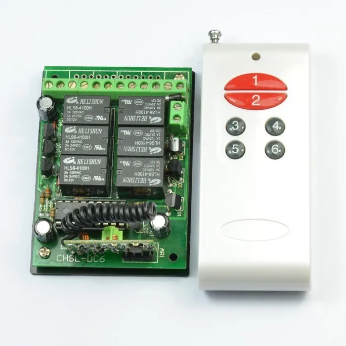 Беспроводной Радиочастотный пульт дистанционного управления 1000 м 12 В