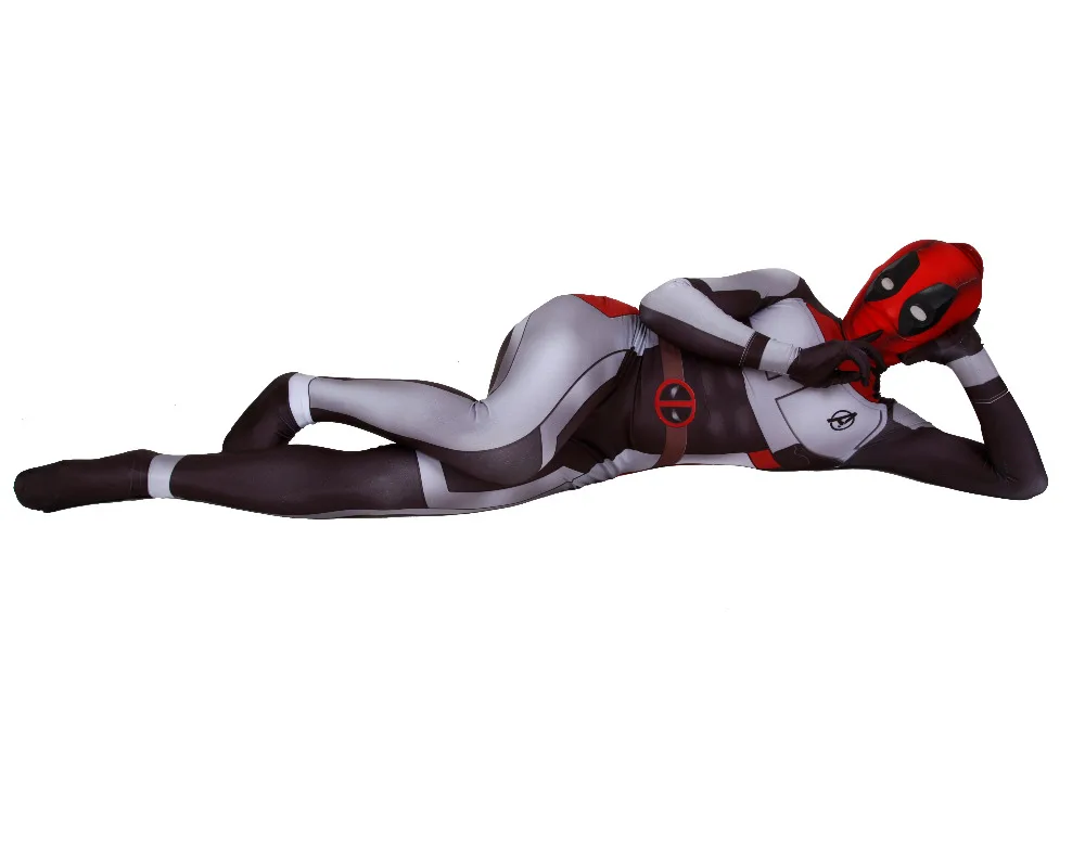 Дэдпул квантовый зентай-костюм Comic-Con Хэллоуин святых все косплей костюм Колготки