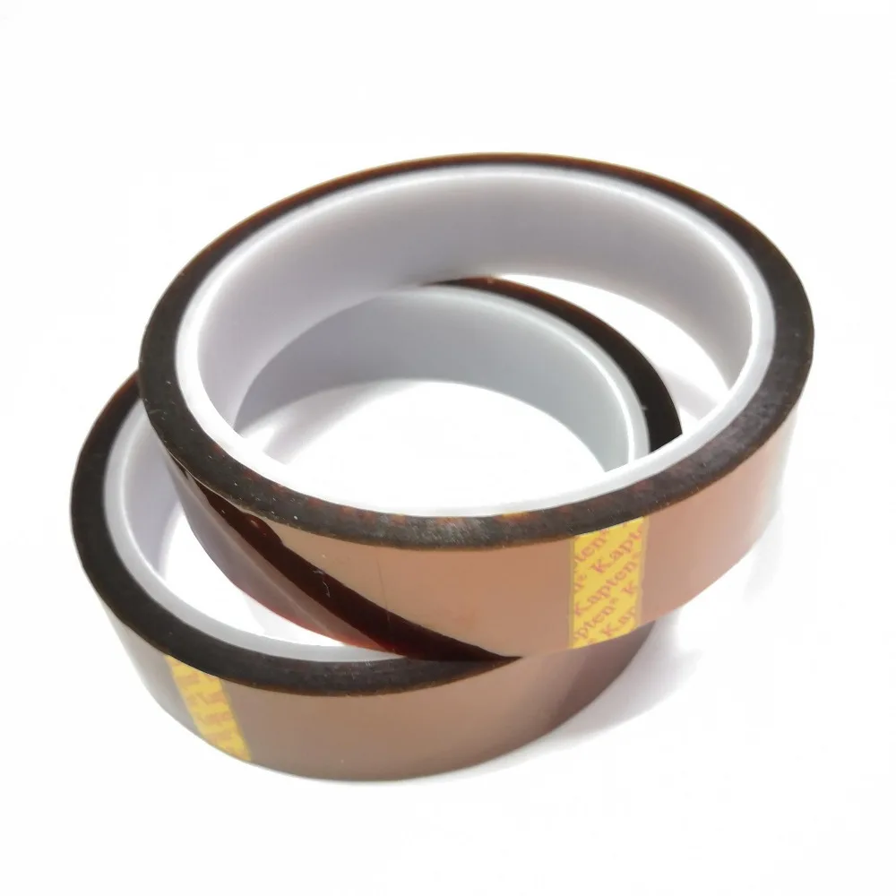 1 roll /lot 10mm width High Temperature Polyimide Silicone Tape 280ɼ Heat Resistant Insulation Film Adhesive | Электроника