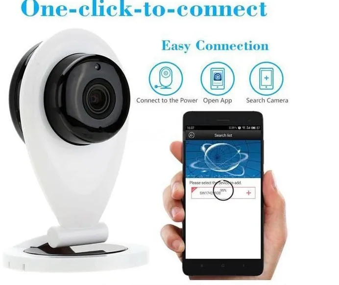Беспроводная IP камера с Wi Fi 720P 128 МП|wireless ip camera 720p|wireless cameraip |