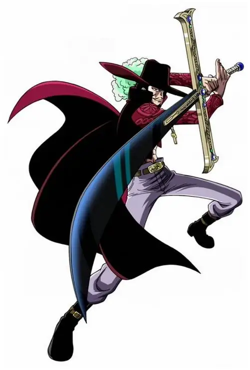 S4132 японский меч MIHAWK EYE из аниме ястреб с изогнутым лезвием 51 4 дюйма|one piece mihawk