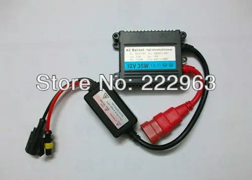 Промоакция 100 комплектов/лот 35 Вт AC высококачественный HID ксеноновый тонкий