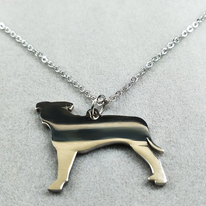 Ожерелья и кулоны для собак из нержавеющей стали с надписью Best Friend Dog Tag Chocker