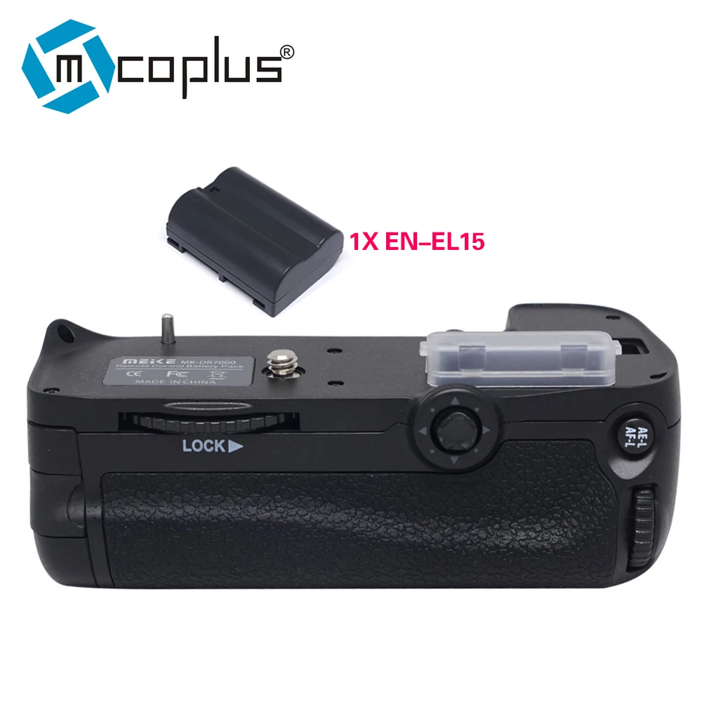 

Mcoplus Venidice-D7000 Multi-function Vertical Battery Grip with 1pcs Battery for Nikon DSLR D7000 Camera as MB-D11 as MK-D7000