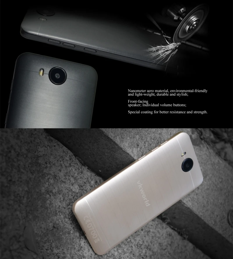 Оригинал VKworld VK800X Android 5.1 5.0 дюймов 8 ГБ ROM 1 RAM MTK6580 Quad Core 1.3 ГГц Поддержка Dual SIM Play Store