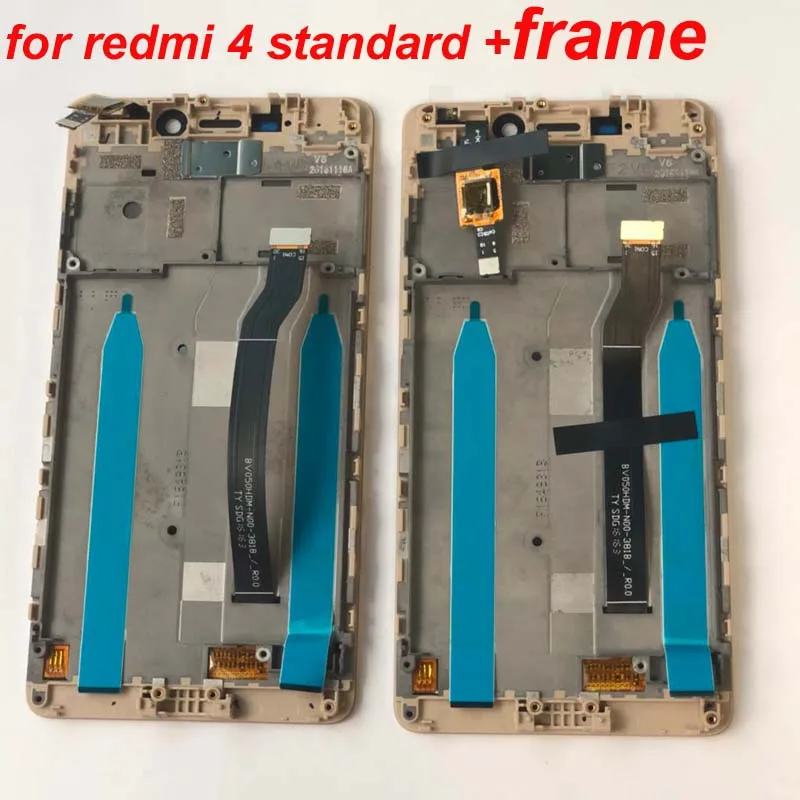 Рамка для Xiaomi redmi 4 стандартный ЖК дисплей сенсорный экран Мобильный телефон lcd s