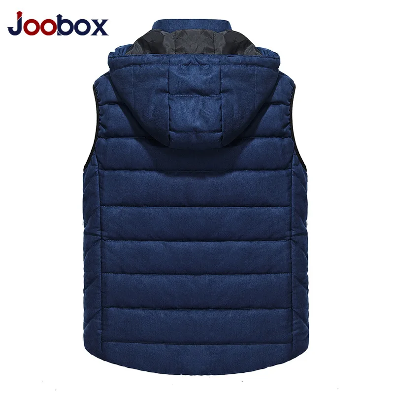 JOOBOX 2018 новый зимний повседневный мужской Жилет утепленный теплый жилет с