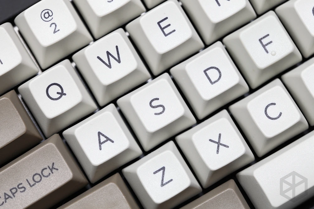 Ретро бежевый sa профиль краситель Sub Keycap комплект серый голубой цвет толстые PBT