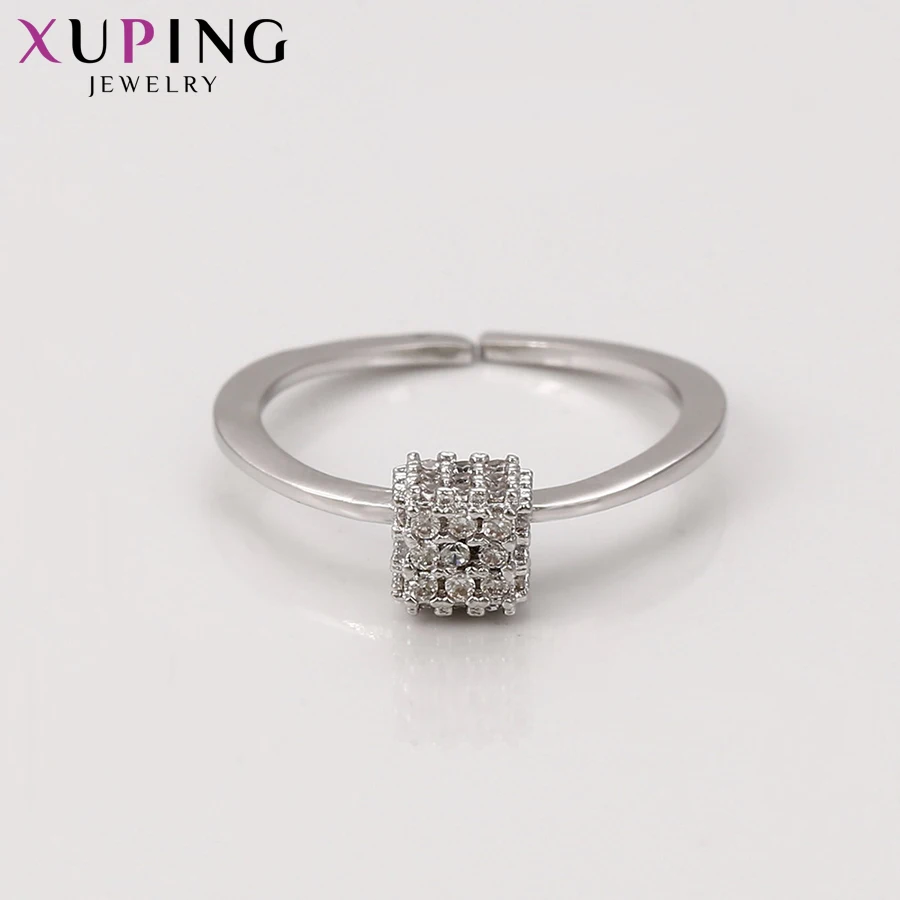 Элегантное модное квадратное кольцо Xuping с камнем красивые украшения для женщин