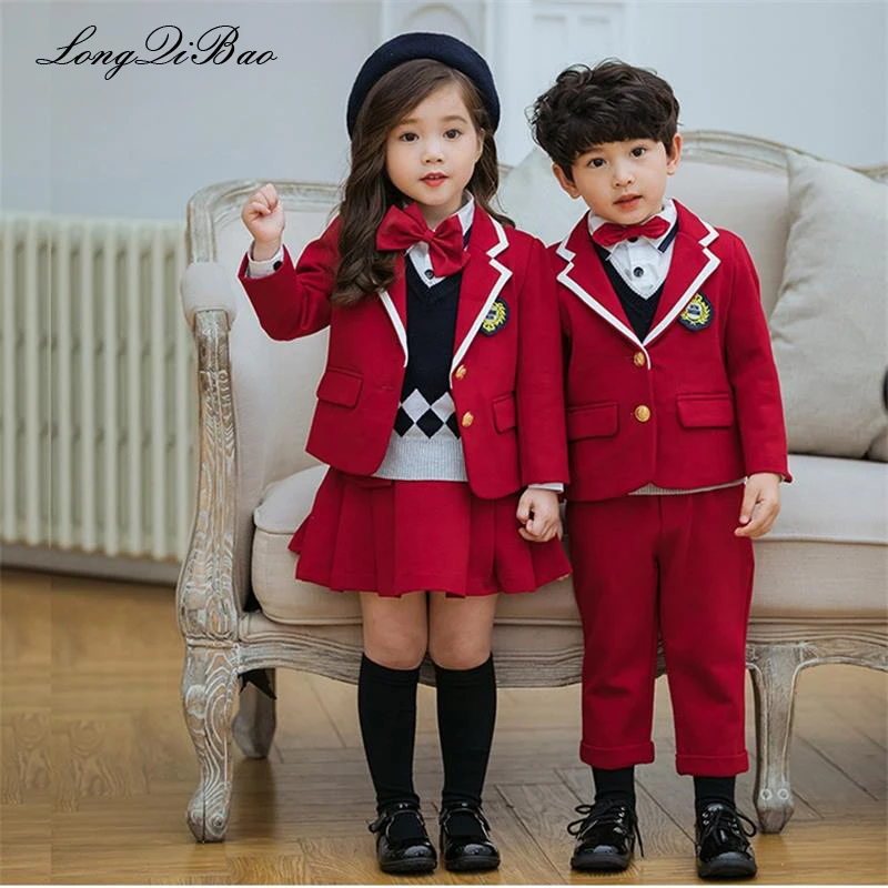 Костюмы для мальчиков и девочек в британском стиле одежда детского сада на заказ