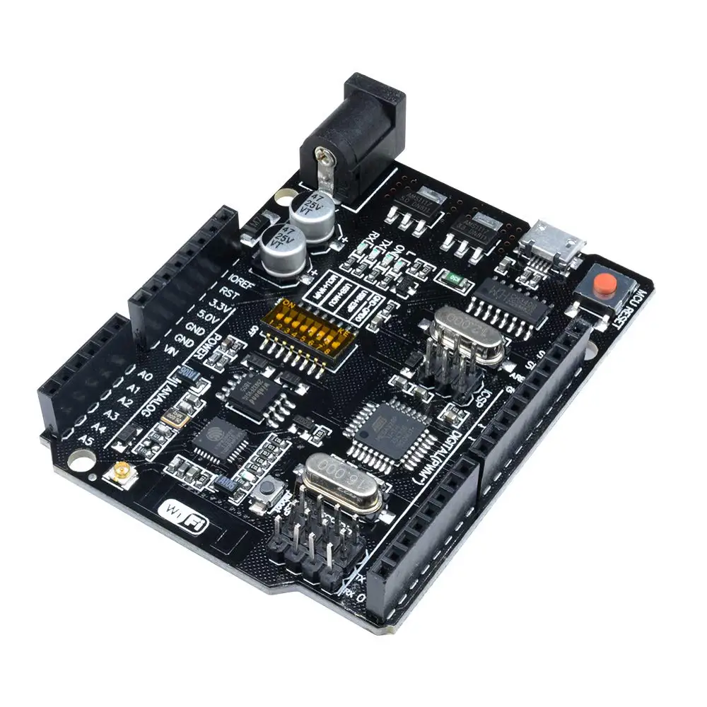 Для UNO R3 ATmega328P WiFi ESP8266 32 Мб USB TTL памяти CH340G Плата расширения для Arduino NodeMCU WeMos D1