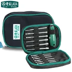 Набор многофункциональных отверток LAOA 12 в 1, отвертка с Т-образной ручкой, профессиональный инструмент для ремонта