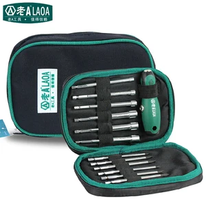 Набор многофункциональных отверток LAOA 12 в 1, отвертка с Т-образной ручкой, профессиональный инструмент для ремонта